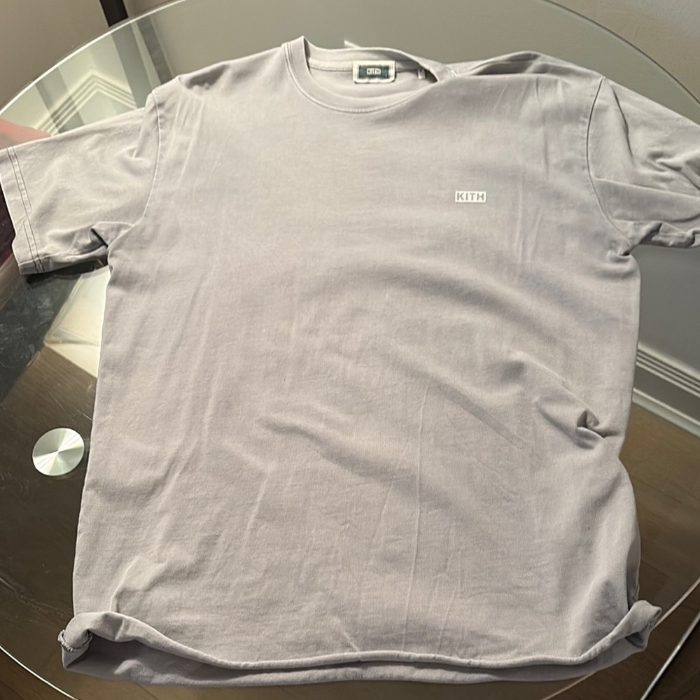 Gray kith t shirt